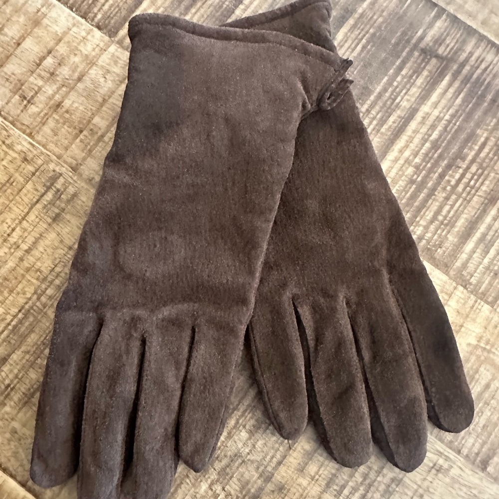 3M Thinsulate Brown Leather Suede Women’s Gloves
